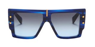 Balmain B - GRAND unisex Blue Squared Sunglasses