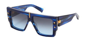 Balmain B - GRAND unisex Blue Squared Sunglasses