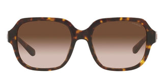 Coach C7989 CH 8335U women Havana Geometric Sunglasses