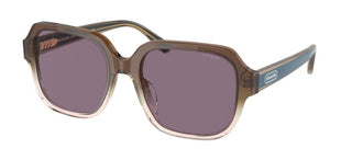 Coach C7989 CH 8335U women Brown Geometric Sunglasses