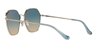 Coach C7998 CH 7132 women Gold Geometric Sunglasses