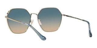 Coach C7998 CH 7132 women Gold Geometric Sunglasses