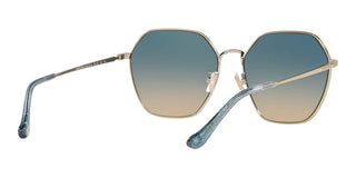 Coach C7998 CH 7132 women Gold Geometric Sunglasses