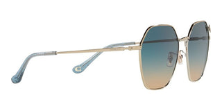 Coach C7998 CH 7132 women Gold Geometric Sunglasses