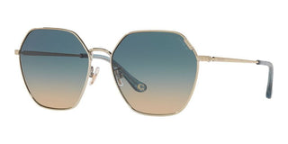 Coach C7998 CH 7132 women Gold Geometric Sunglasses