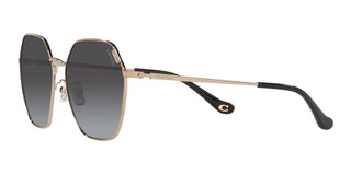 Coach C7998 CH 7132 women Rose gold Geometric Sunglasses