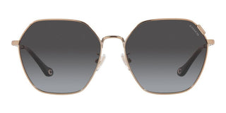 Coach C7998 CH 7132 women Rose gold Geometric Sunglasses