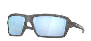 Oakley CABLES OO 9129 men Grey Geometric Sunglasses