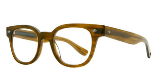 Garrett Leight CANTER men Green Geometric Eyeglasses