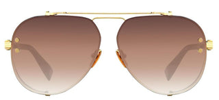 Balmain CAPTAINE unisex Gold Pilot Sunglasses