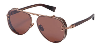 Balmain CAPTAINE unisex Rose gold Pilot Sunglasses