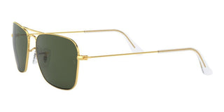 Ray-Ban CARAVAN RB 3136 unisex Gold Geometric Sunglasses