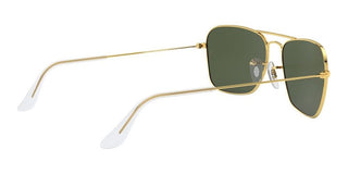 Ray-Ban CARAVAN RB 3136 unisex Gold Geometric Sunglasses