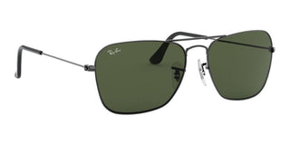 Ray-Ban CARAVAN RB 3136 unisex Ruthenium Geometric Sunglasses