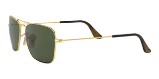 Ray-Ban CARAVAN RB 3136 unisex Gold Geometric Sunglasses