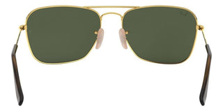 Ray-Ban CARAVAN RB 3136 unisex Gold Geometric Sunglasses