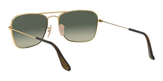 Ray-Ban CARAVAN RB 3136 unisex Gold Geometric Sunglasses