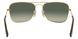 Ray-Ban CARAVAN RB 3136 unisex Gold Geometric Sunglasses