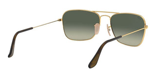 Ray-Ban CARAVAN RB 3136 unisex Gold Geometric Sunglasses