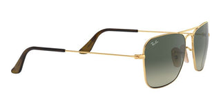 Ray-Ban CARAVAN RB 3136 unisex Gold Geometric Sunglasses