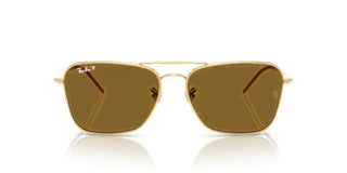 Ray-Ban CARAVAN REVERSE R0102S unisex Gold Geometric Sunglasses