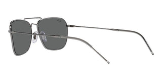 Ray-Ban CARAVAN REVERSE R0102S unisex Ruthenium Geometric Sunglasses