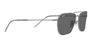 Ray-Ban CARAVAN REVERSE R0102S unisex Ruthenium Geometric Sunglasses