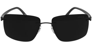 Silhouette CARBON T1 8722 men Black Geometric Sunglasses