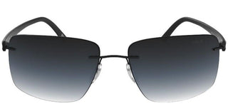 Silhouette CARBON T1 8722 men Black Geometric Sunglasses