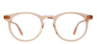 Garrett Leight CARLTON unisex Transparent Round Eyeglasses