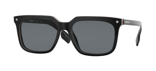 Burberry CARNABY BE 4337 men Black Geometric Sunglasses