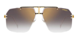 Carrera CARRERA 1054/S men Gold Squared Sunglasses