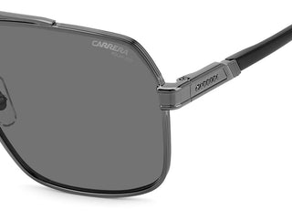 Carrera CARRERA 1055/S men Ruthenium Squared Sunglasses