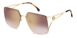 Carrera CARRERA 3041/S women Gold Squared Sunglasses