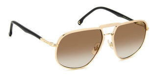 Carrera CARRERA 318/S men Gold Geometric Sunglasses