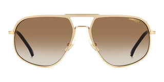 Carrera CARRERA 318/S men Gold Geometric Sunglasses