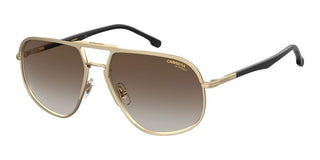 Carrera CARRERA 318/S men Gold Geometric Sunglasses