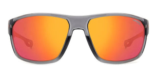 Carrera CARRERA 4018/S men Grey Geometric Sunglasses