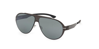 ic!berlin CARSON IC0002 unisex Grey Shield Sunglasses