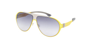 ic!berlin CARSON IC0002 unisex Yellow Shield Sunglasses