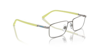 Arnette CAUCA AN 6141 men Ruthenium Rectangle Eyeglasses