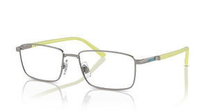 Arnette CAUCA AN 6141 men Ruthenium Rectangle Eyeglasses