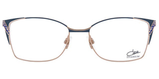 Cazal Cazal 1268 Unisex Blue Squared Eyeglasses