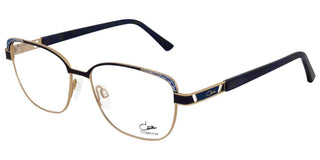 Cazal Cazal 1283 Unisex Blue Geometric Eyeglasses