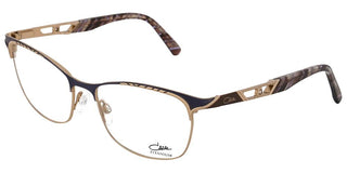 Cazal CAZAL 1287 unisex Gold Rectangle Eyeglasses