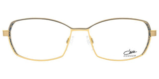 Cazal CAZAL 1288 unisex Gold Squared Eyeglasses