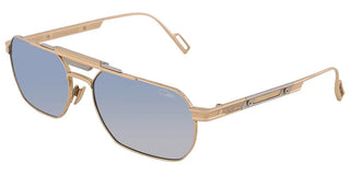 Cazal CAZAL 757/3 unisex Gold Rectangle Sunglasses