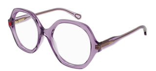 Chloé CC0012O children Violet Geometric Eyeglasses