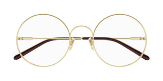 Chloé CC0017O unisex Gold Round Eyeglasses