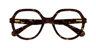 Chloé CC0020O JUNIOR children Havana Round Eyeglasses